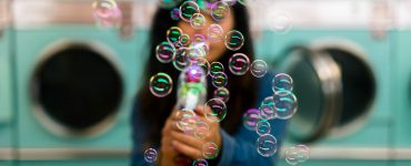 Seifenblasen als Symbol für Filterblasen